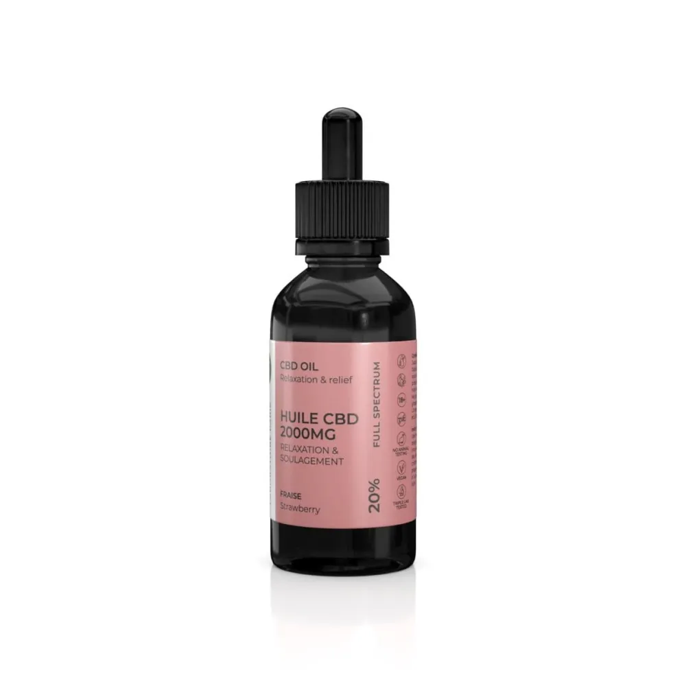 BIOGRINE CBD-ÖL 20 % Erdbeer> Sale