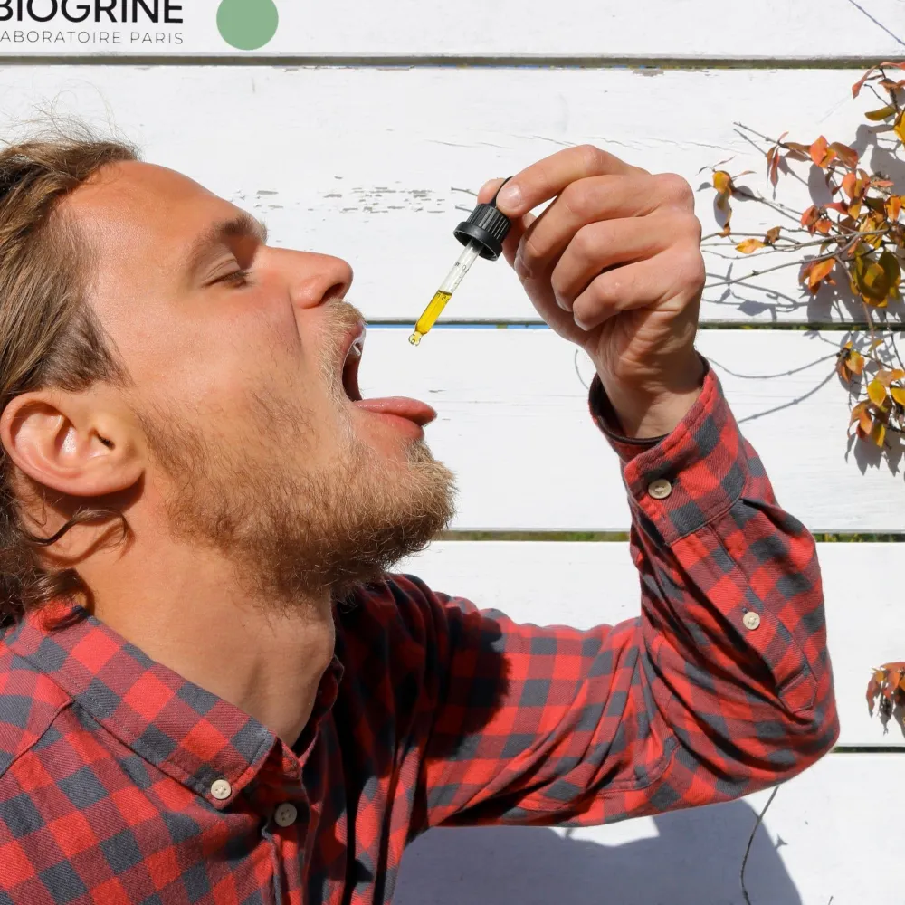 BIOGRINE CBD-ÖL 20 % Erdbeer> Sale