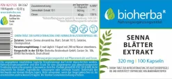 Bioherba Senna Blätter Kapseln| Clearance