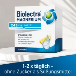 ® Magnesium 243 mg forte Brausetabletten Zitrone><noscript><img width=