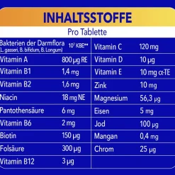 3 Immun Tabletten, Vitamin C, D, Zink & Bakterienkulturen><noscript><img width=