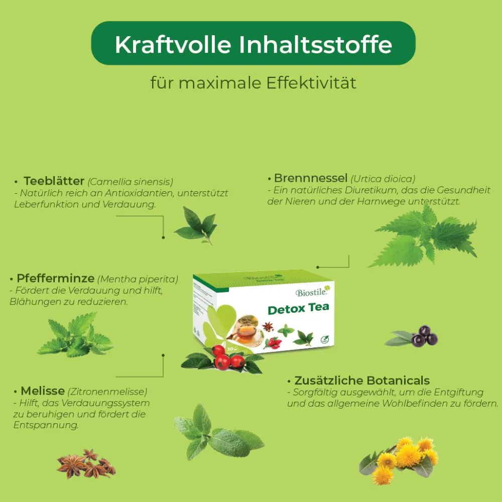 Biostile Detox Tee> Sale