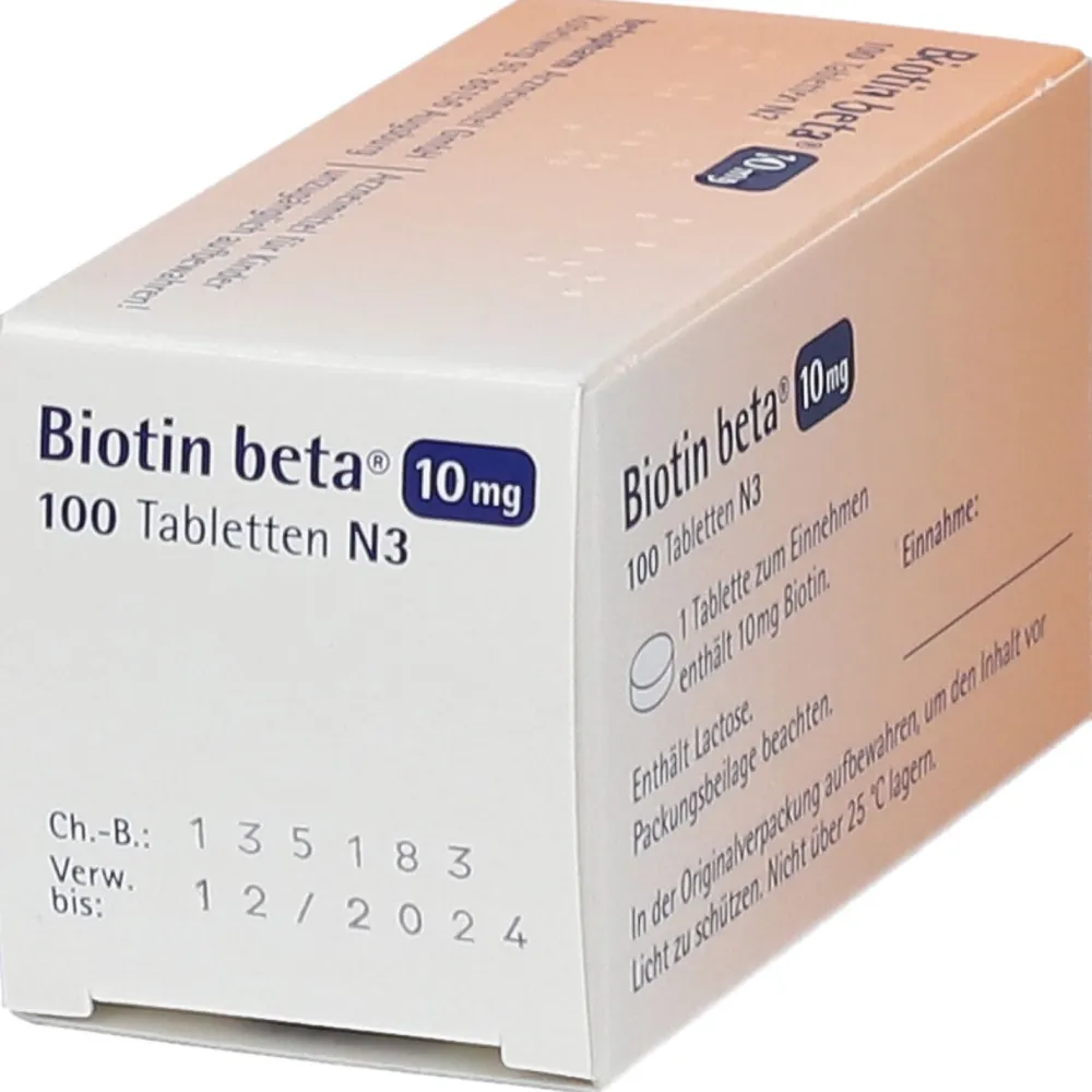 Biotin beta® 10 mg> Online