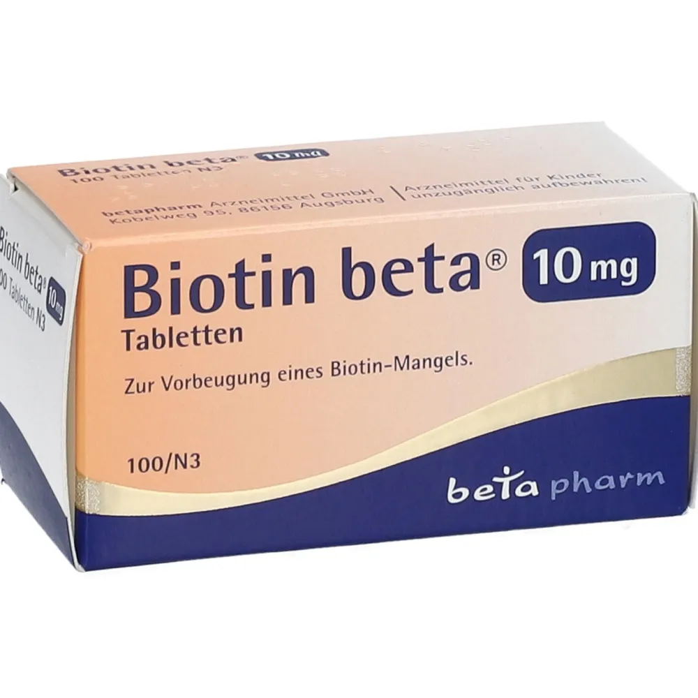 Biotin beta® 10 mg> Online