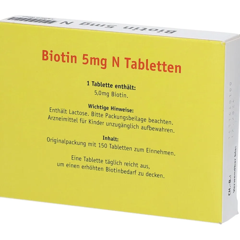 Biotin 5 mg N> Best