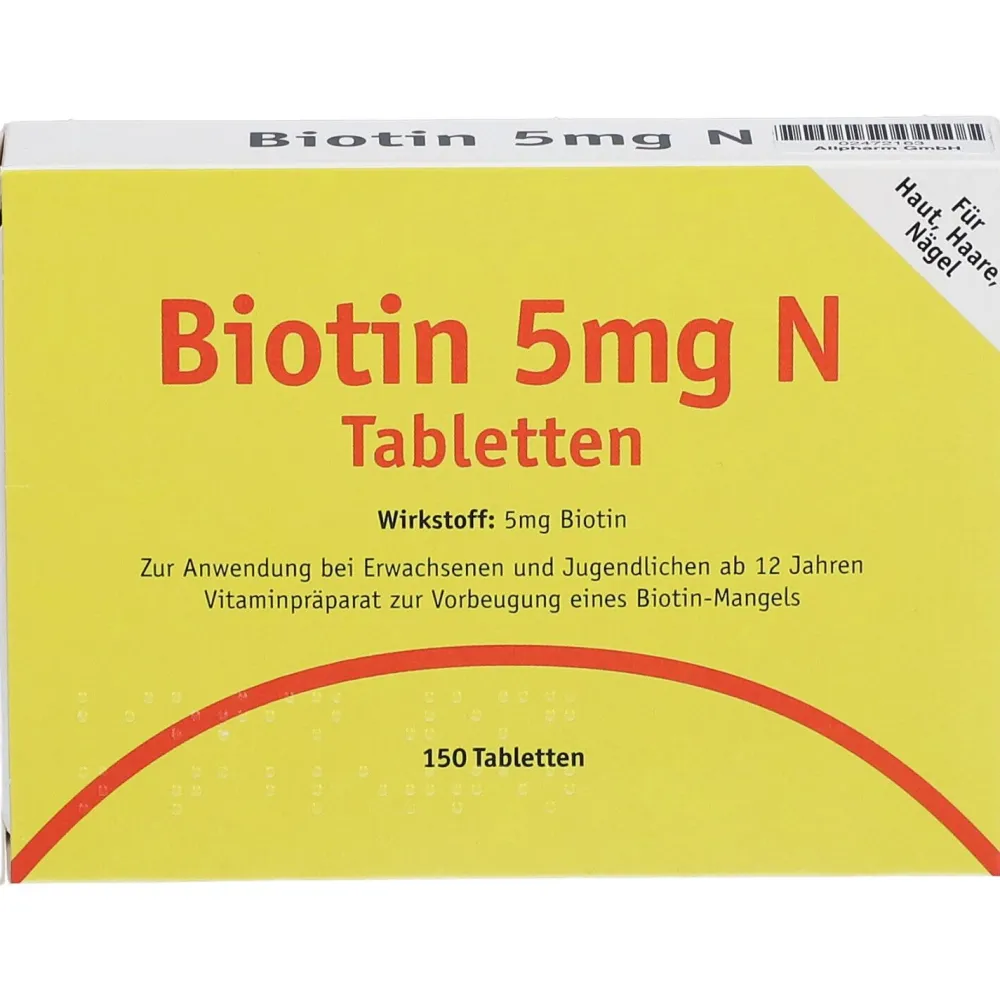 Biotin 5 mg N> Best