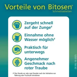 Bitosen® 20 mg Schmelztabletten bei Allergien| New