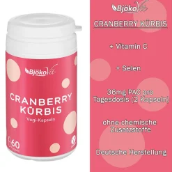BjökoVit Cranberry-Kürbis Vegi-Kapseln| Online