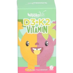 BjökoVit Vitamin D3 + K2 für Kids| Clearance