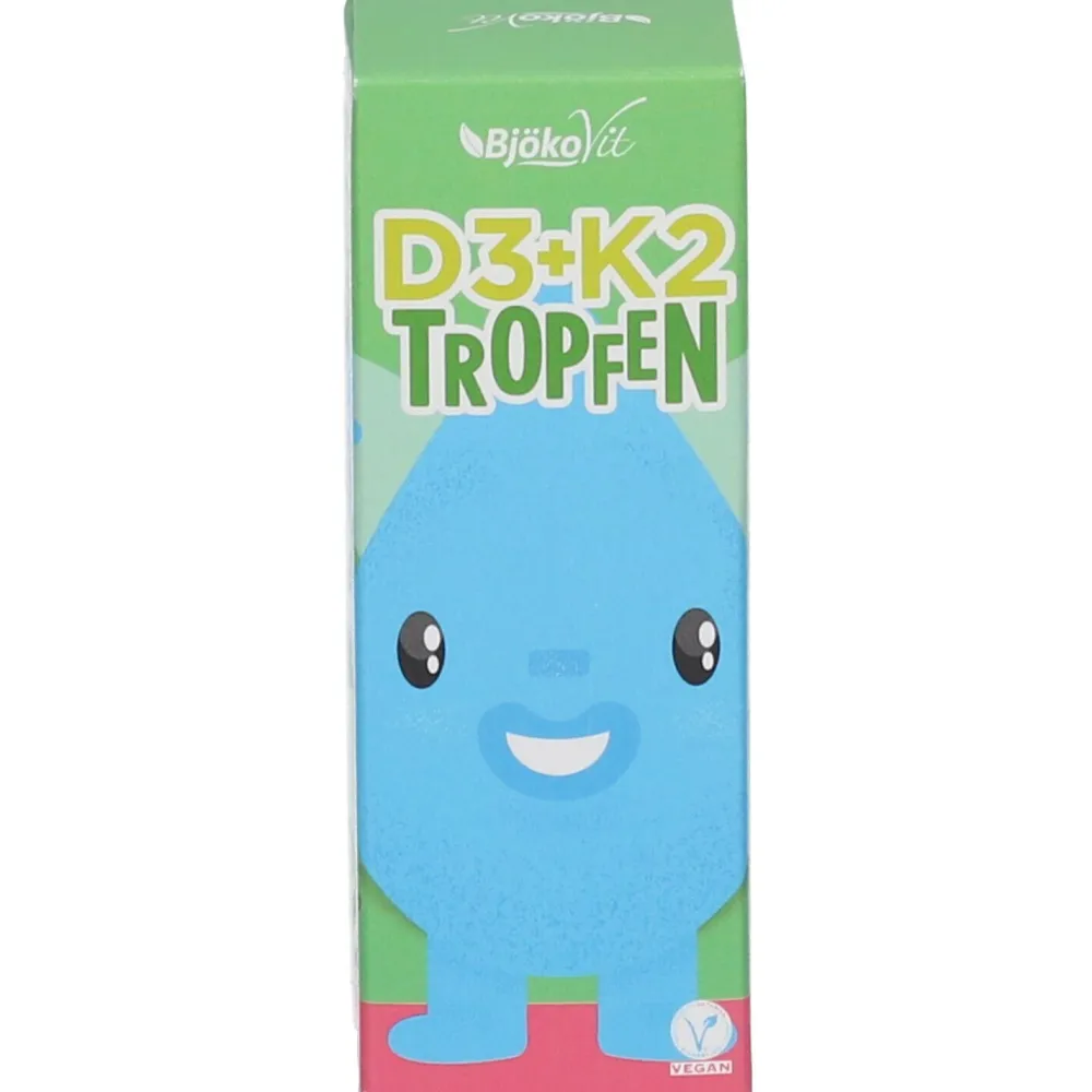 BjökoVit Vitamin D3 + K2 Tropfen für Kinder| Clearance