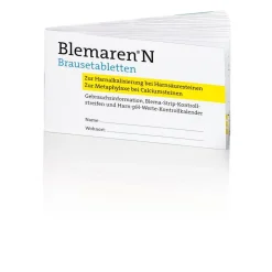 Blemaren®N Kontrollkalender + Teststreifen> Best