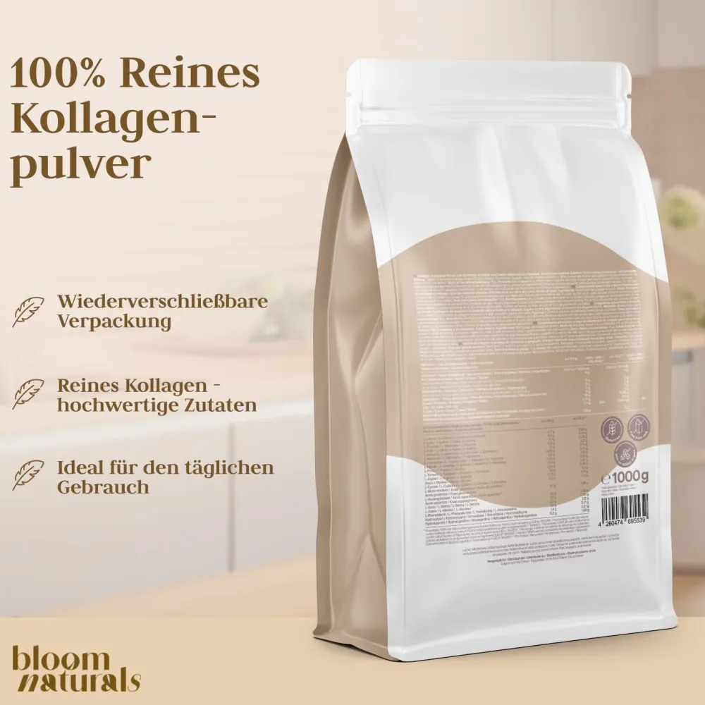 Bloom Naturals Collagen Hydrolysat Pulver| Online