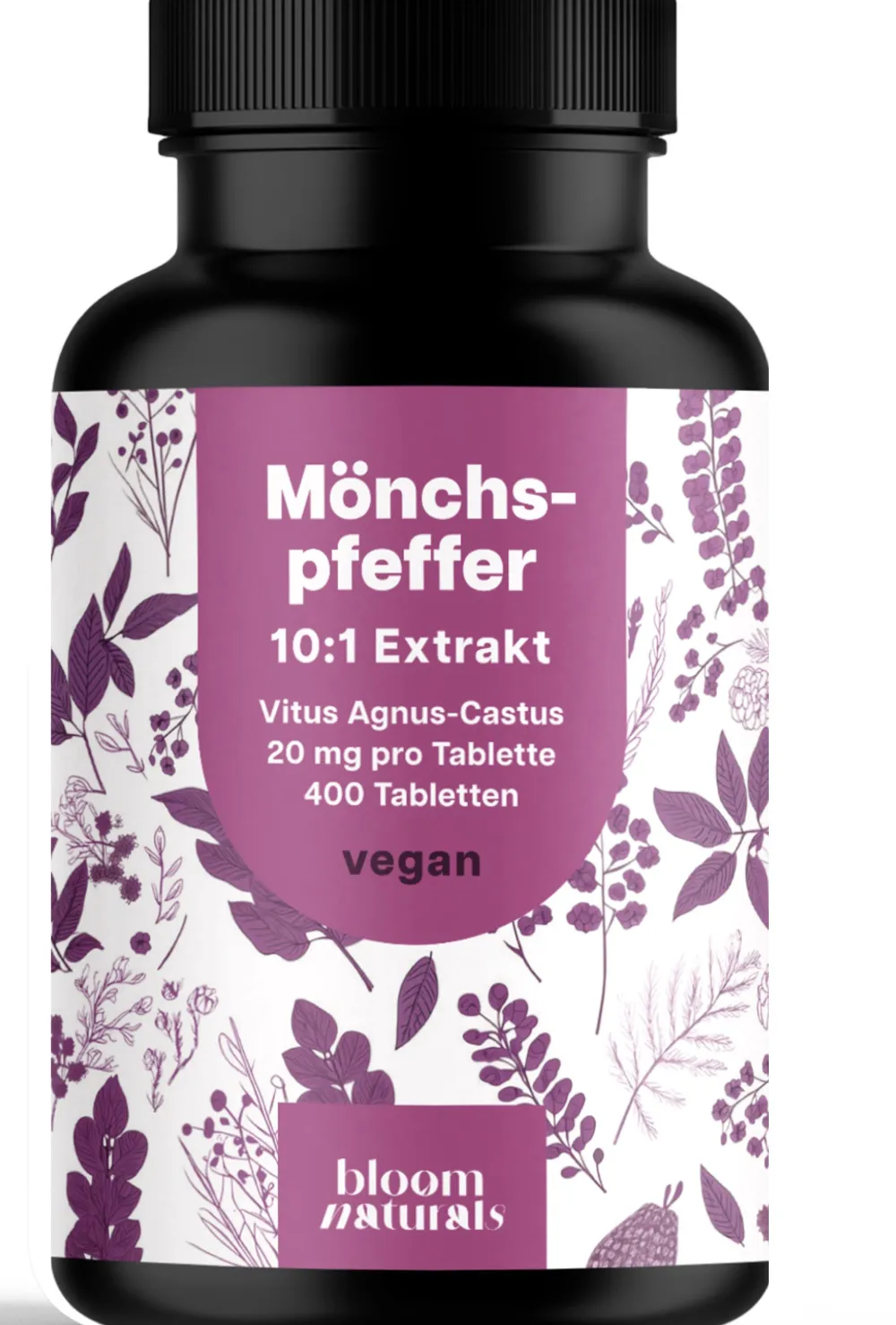 Bloom Naturals Mönchspfeffer Tabletten| Clearance