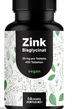 Bloom Naturals Zink Tabletten 25mg| Hot