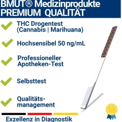 THC – Drogentest Teststreifen Urin 50ng/mL|BMUT Best