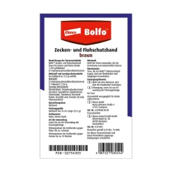 Bolfo Floh- und Zeckenschutzband für Katzen und kleine Hunde, wirkt bis zu 4 Monate gegen Flöhe und bis zu 10 Wochen gegen Zecken, Länge ca. 35 cm> Online