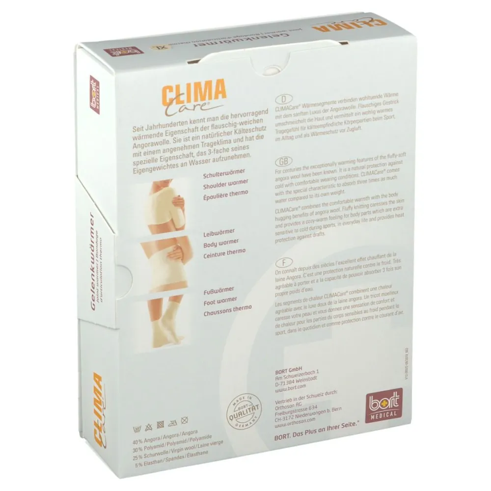 CLIMACare® Gelenkwärmer Gr. XL haut|Bort New