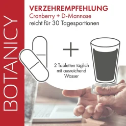 Cranberry + D-Mannose|BOTANICY Sale