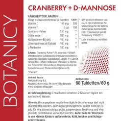Cranberry + D-Mannose|BOTANICY Sale