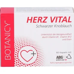 Herz Vital Schwarzer Knoblauch|BOTANICY