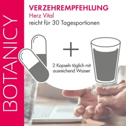 Herz Vital Schwarzer Knoblauch|BOTANICY
