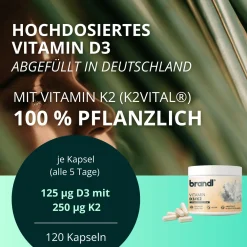 ® Vitamin D3 K2 vegan>brandl
