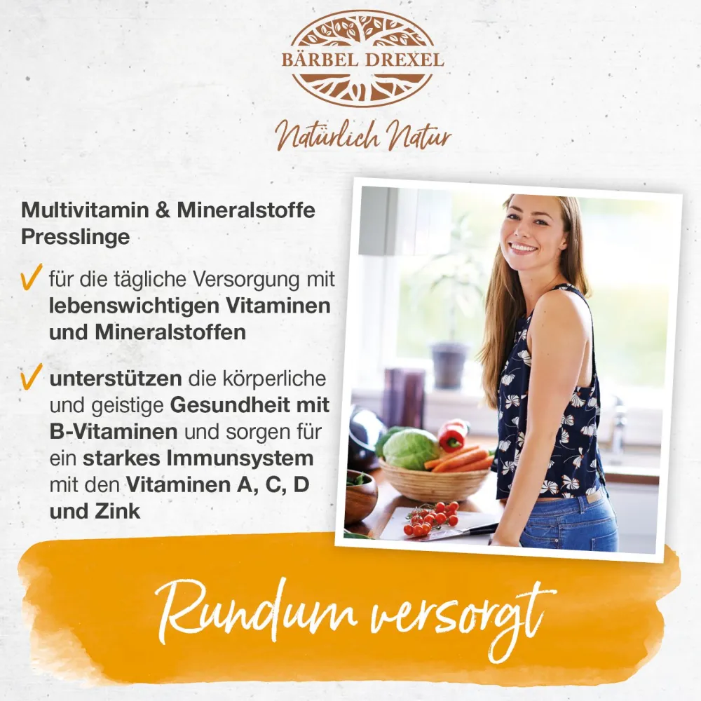Bärbel Drexel Multivitamin & Mineralstoffe|BÄRBEL DREXEL New