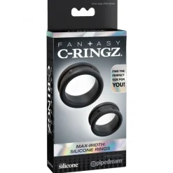 Breite Penisringe, 2-er Set | Fantasy C-Ringz| Online