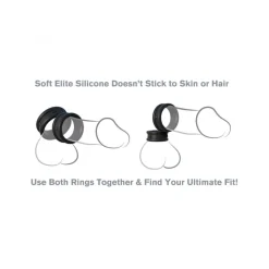 Breite Penisringe, 2-er Set | Fantasy C-Ringz| Online