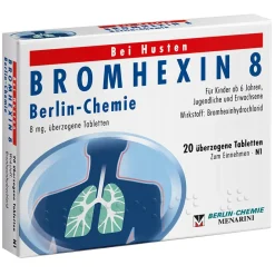 BROMHEXIN 8 Berlin-Chemie 8 mg Dragees> Discount