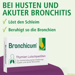 Thymian Lutschpastillen - Schleimlösung bei Erkältungshusten und akuter Bronchitis>Bronchicum Online