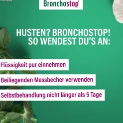 Bronchostop® Sine Hustensaft - Bei Reizhusten und Produktivem Husten| Discount