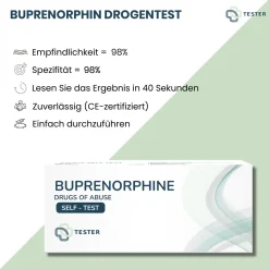 Buprenorphin Drogentest (Urin)>TESTER Discount