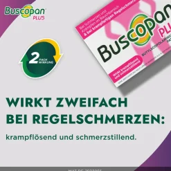 PLUS - wirkt in 15 Min. bei Regelschmerzen - Krampflösend & schmerzstillend>Buscopan Sale