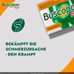 Buscopan Plus Zäpfchen | lindern schnell Bauch- und Magenschmerzen mit Krämpfen| New
