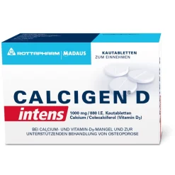 Calcigen® D intens 1000 mg/880 I.E.| Hot
