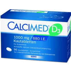 CALCIMED® D3 1000mg / 880 I.E. Kautabletten> Hot