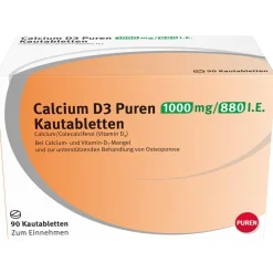 Calcium D3 Puren 1000 mg / 880 I.E.> New