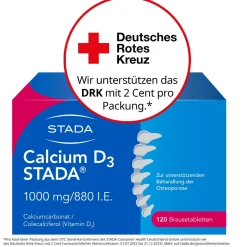 Calcium D3 STADA® 1000 mg/880 I.E.| Online