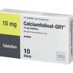 Calciumfolinat Gry 15 Tabletten| Online