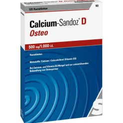 Calcium-Sandoz® D Osteo 500mg/1.000 I.E|