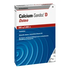 Calcium-Sandoz® D Osteo 500mg/1.000 I.E|