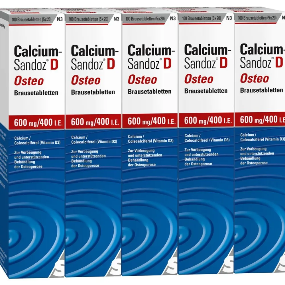 Calcium-® D Osteo 600 mg/400 mg I.E.>Sandoz New