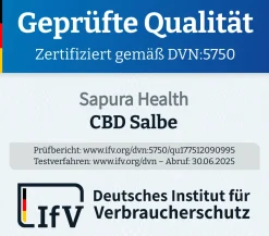 Cannabis CBD Gel 250mg * Wärmende CBD Salbe extra stark * Dermatologisch geprüft & zertifiziert|sapura Clearance