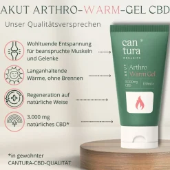 ® AKUT Arthro-Warm-Gel CBD|cantura New