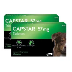 Capstar Tabletten gegen Flöhe für große Hunde von 11 bis 57 kg, 6 Tabletten in einer Packung> Clearance
