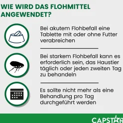 Capstar Tabletten gegen Flöhe für große Hunde von 11 bis 57 kg, 6 Tabletten in einer Packung><noscript><img width=