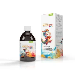 HUSTENSAFT KIDS - Mit Grindelia, isländisch Moos, Propolis, Wegerich, Wildblumenhonig und ätherischem Öl aus Kiefernblättern>Casa Sana New