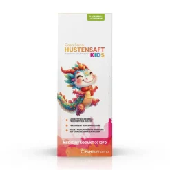 HUSTENSAFT KIDS - Mit Grindelia, isländisch Moos, Propolis, Wegerich, Wildblumenhonig und ätherischem Öl aus Kiefernblättern><noscript><img width=