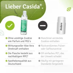 Aloe Vera Gel Haut & Haare - DERMATEST Sehr Gut - 100% Natürlich, Rein & Ohne Duftstoffe><noscript><img width=